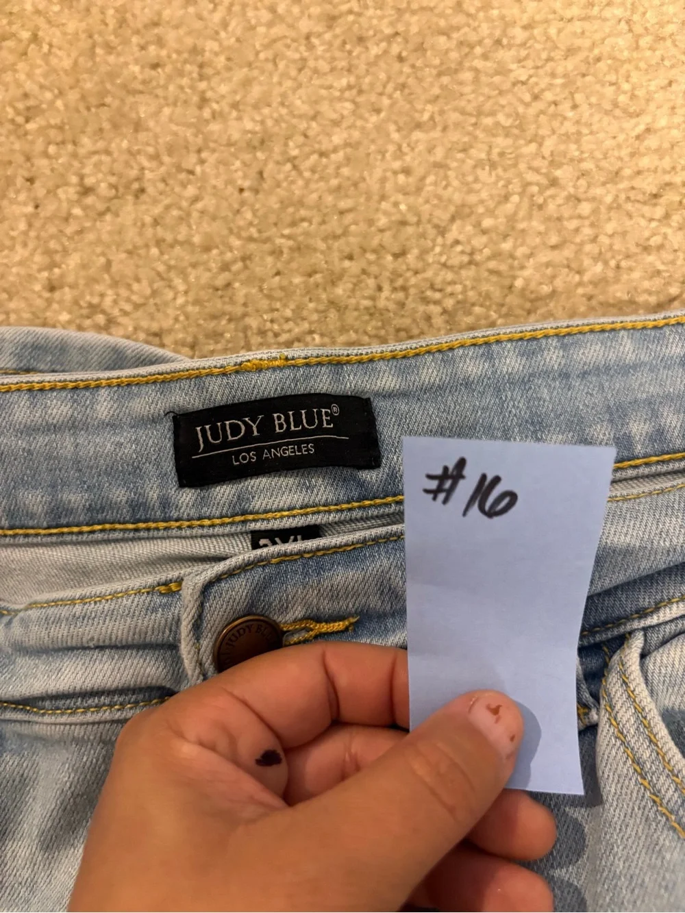 Judy Blue Light Blue High-Rise Denim Shorts